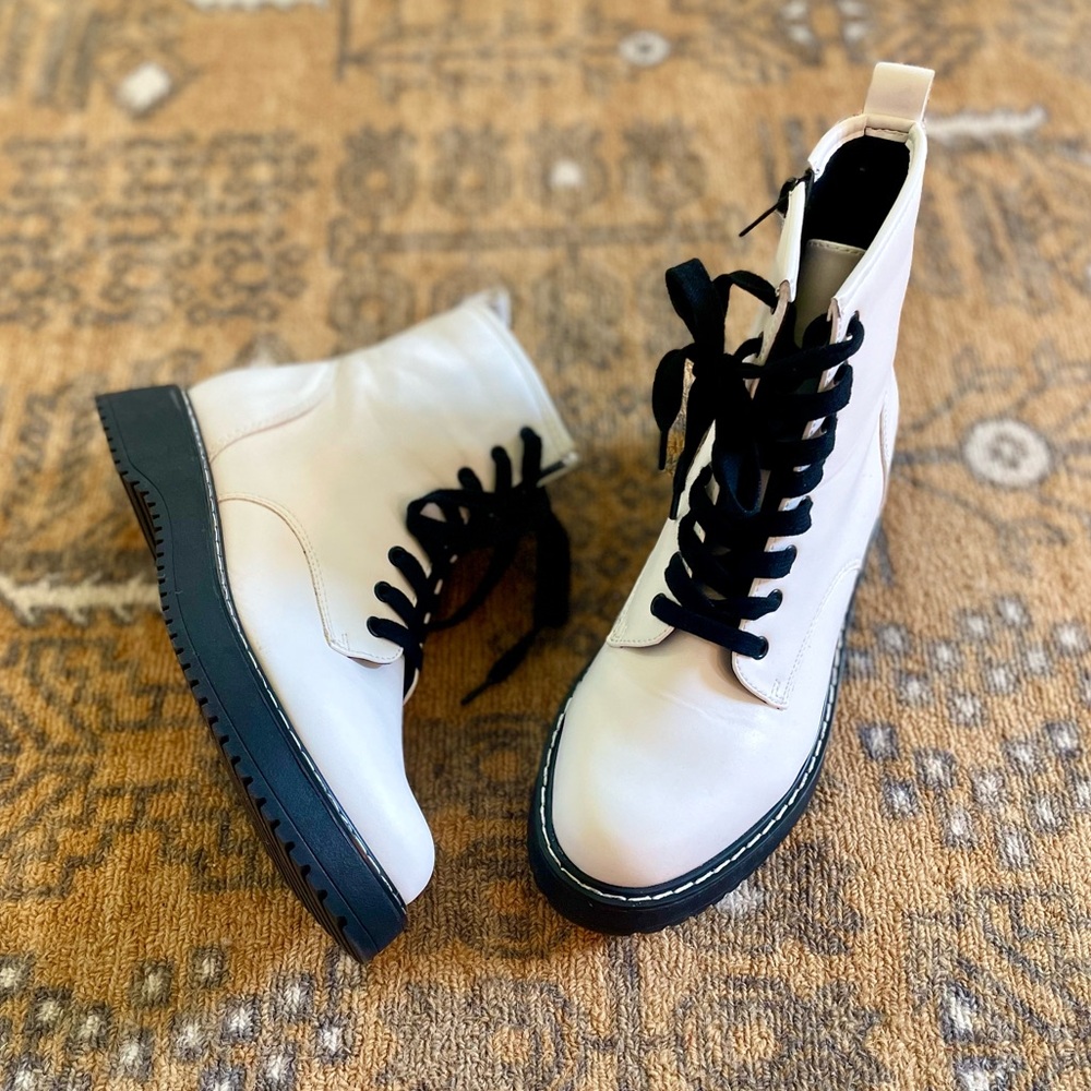 Madden Girl Kurrt Combat Boot 8.5